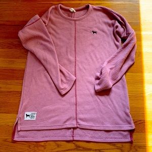 Black dog thermal shirt vintage collection size large